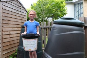 Juniors composting