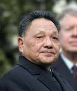 Deng Xiaoping, the ‘architect of modern China’  who led the People’s Republic of China from 1978-1989 (Wikepedia)